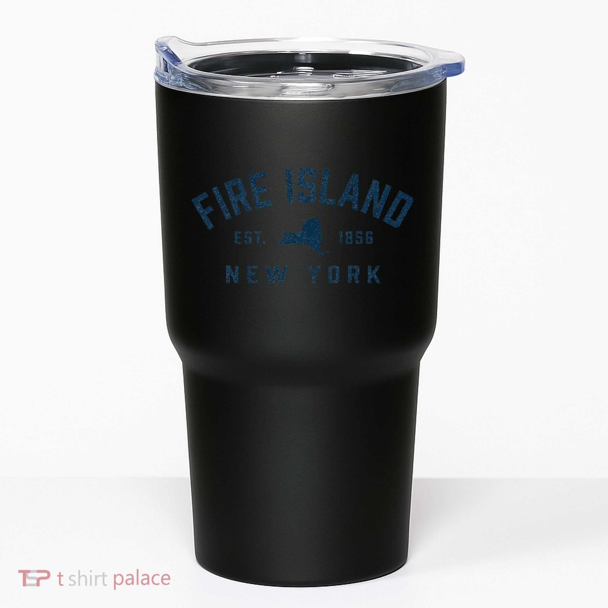 Fire Island New York Preppy Throwback Retro Souvenir Tumbler