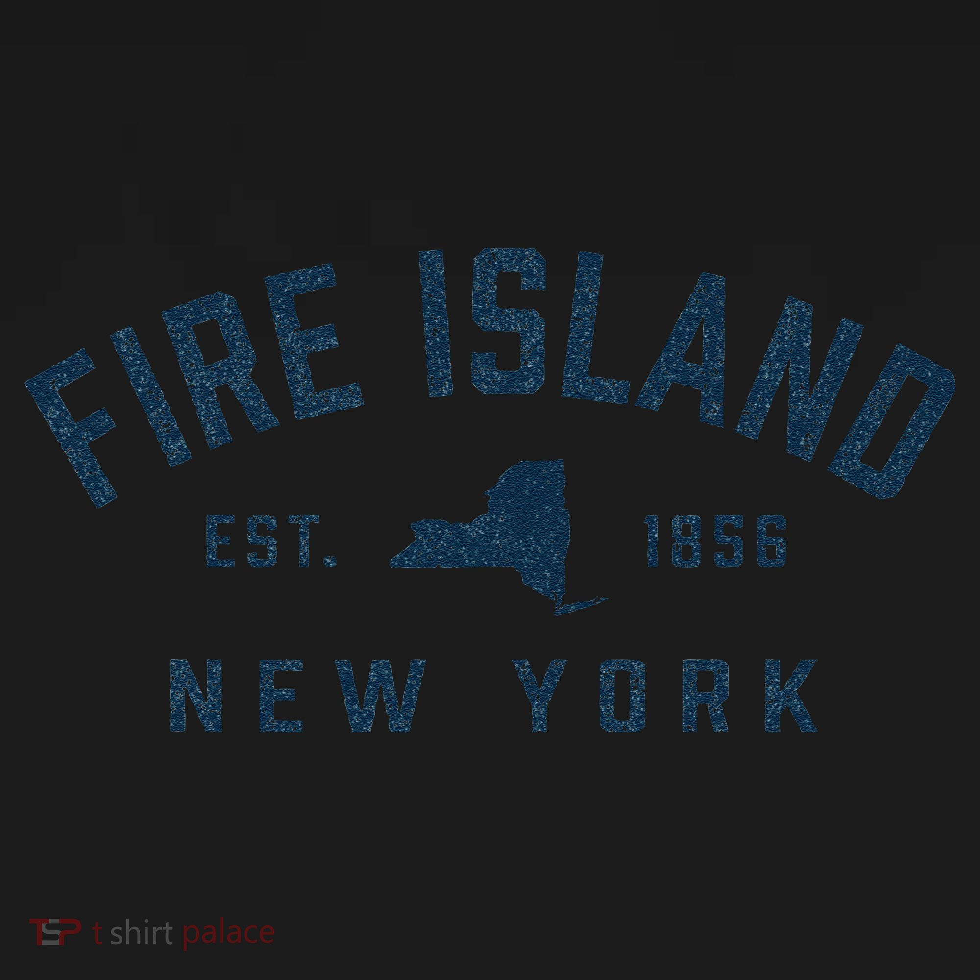 Fire Island New York Preppy Throwback Retro Souvenir Baby Bodysuit