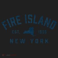 Fire Island New York Preppy Throwback Retro Souvenir Hat thumb 2