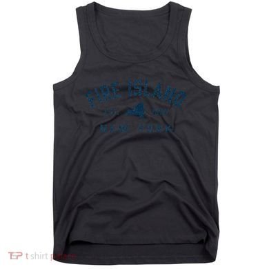 Fire Island New York Preppy Throwback Retro Souvenir Tank Top