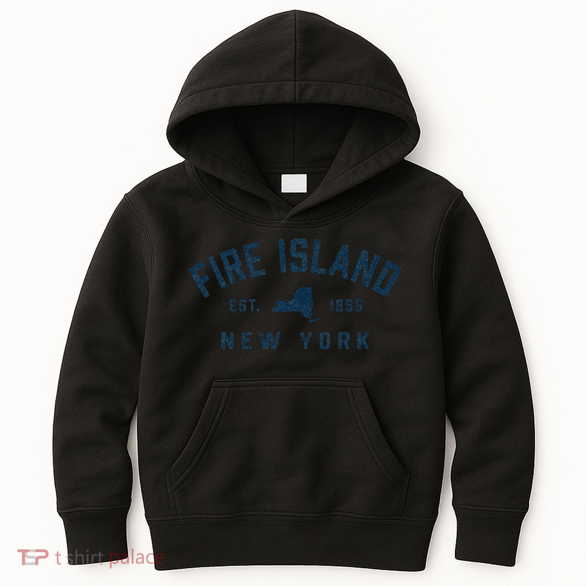 Fire Island New York Preppy Throwback Retro Souvenir Kids Hoodie