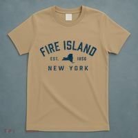 Fire Island New York Preppy Throwback Retro Souvenir T-Shirt thumb 5