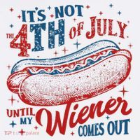 Funny ItS Not 4th Of July Until My Wiener Comes Out Sweatshirt thumb 3