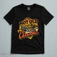 Funny I'm Not Old I'm Classic Retro Muscle Car Birthday T-Shirt thumb 5