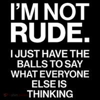 Funny Im Not Rude Women's Hoodie thumb 2