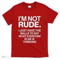 Funny Im Not Rude T-Shirt thumb 0