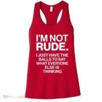 Funny Im Not Rude Women's Tank Top thumb 0