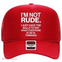 Funny Im Not Rude Hat thumb 0