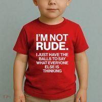 Funny Im Not Rude Toddler T-Shirt thumb 2