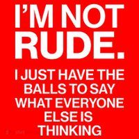 Funny Im Not Rude Women's T-Shirt thumb 6
