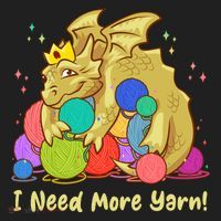 Funny I Need More Yarn Dragon Hoarding Yarn Tumbler thumb 3