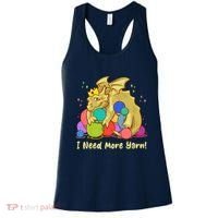 Funny I Need More Yarn Dragon Hoarding Yarn Women's Tank Top thumb 0