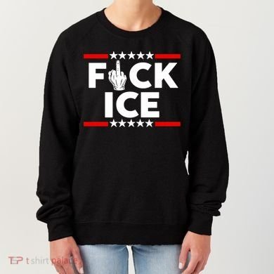 F Ice No Human Is Illegal Women's Sweatshirt