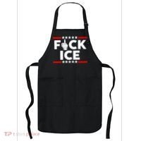 F Ice No Human Is Illegal Apron thumb 0