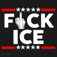 F Ice No Human Is Illegal Apron thumb 3