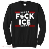 F Ice No Human Is Illegal Sweatshirt thumb 0