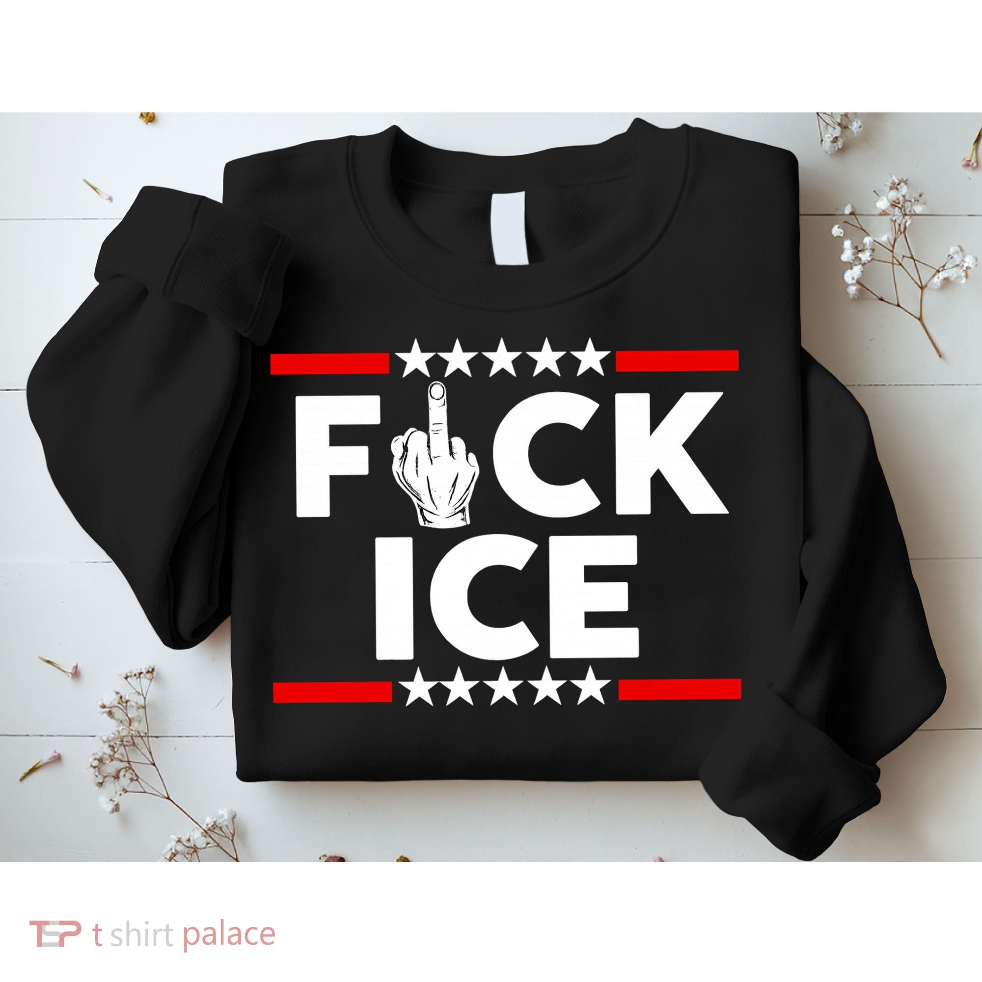 F Ice No Human Is Illegal Sweatshirt