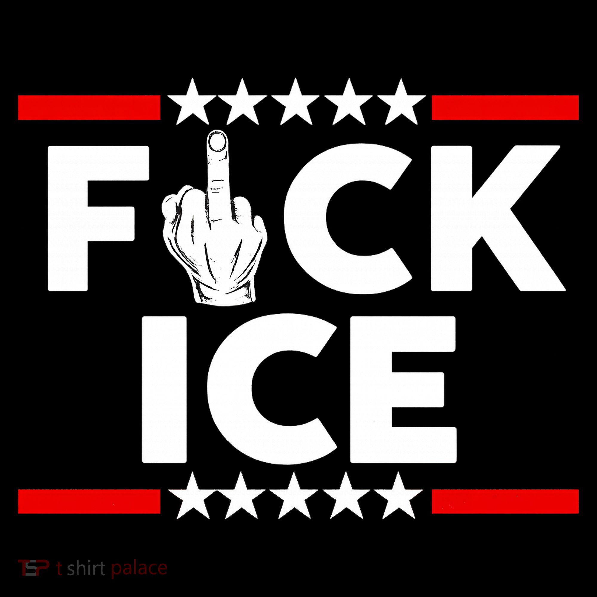 F Ice No Human Is Illegal Button