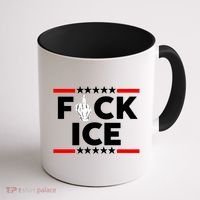 F Ice No Human Is Illegal Coffee Mug thumb 1