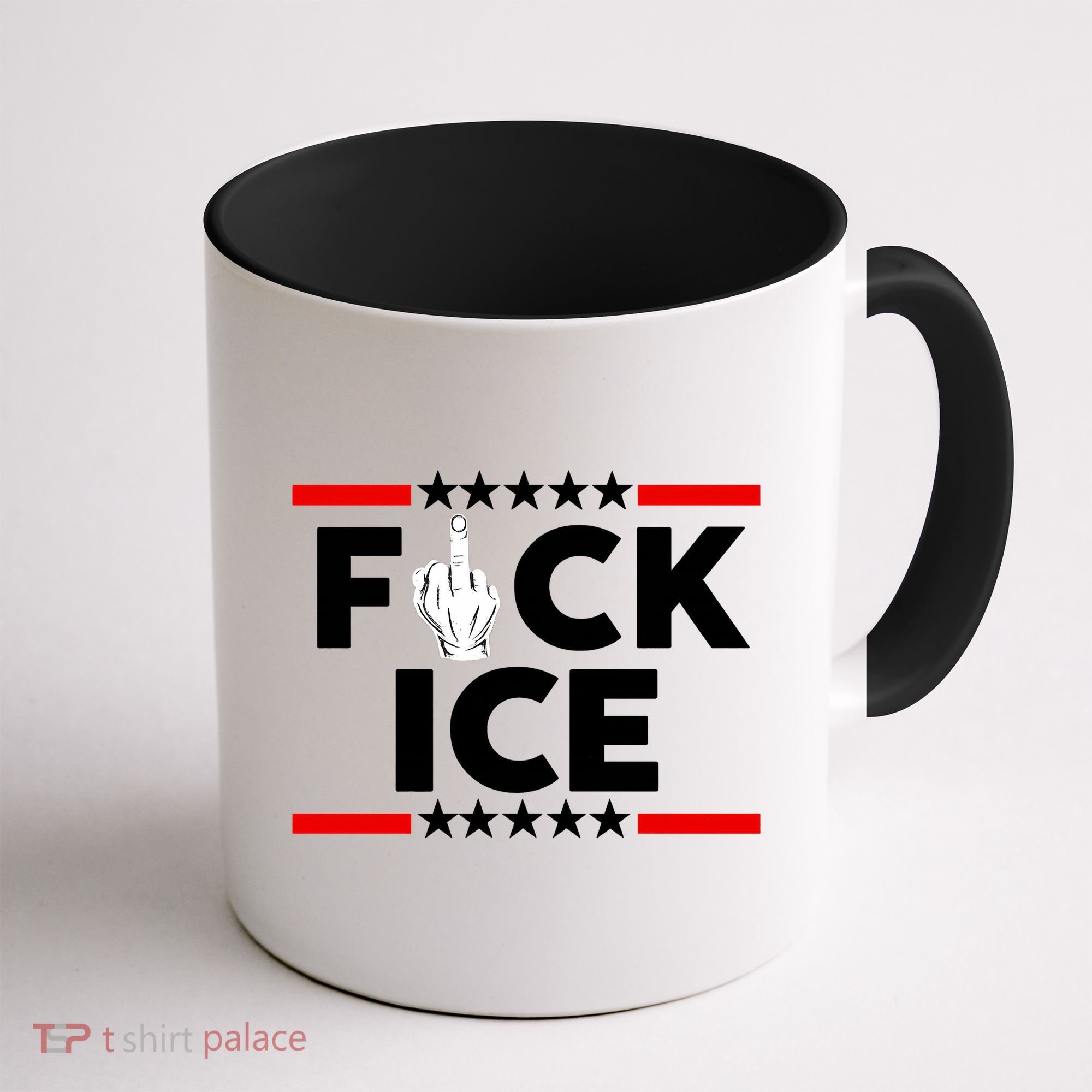 F Ice No Human Is Illegal Coffee Mug