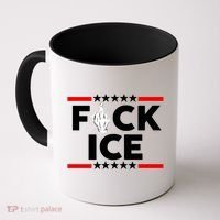 F Ice No Human Is Illegal Coffee Mug thumb 0