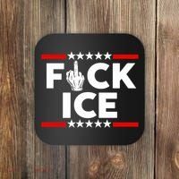 F Ice No Human Is Illegal Coaster thumb 0