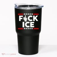 F Ice No Human Is Illegal Tumbler thumb 0