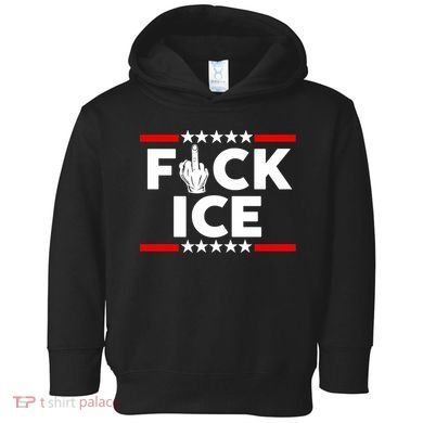F Ice No Human Is Illegal Toddler Hoodie