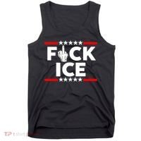 F Ice No Human Is Illegal Tank Top thumb 0