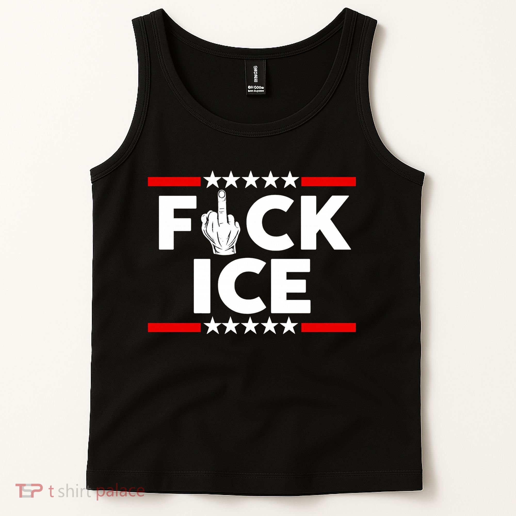 F Ice No Human Is Illegal Tank Top
