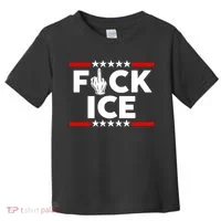 F Ice No Human Is Illegal Toddler T-Shirt thumb 0