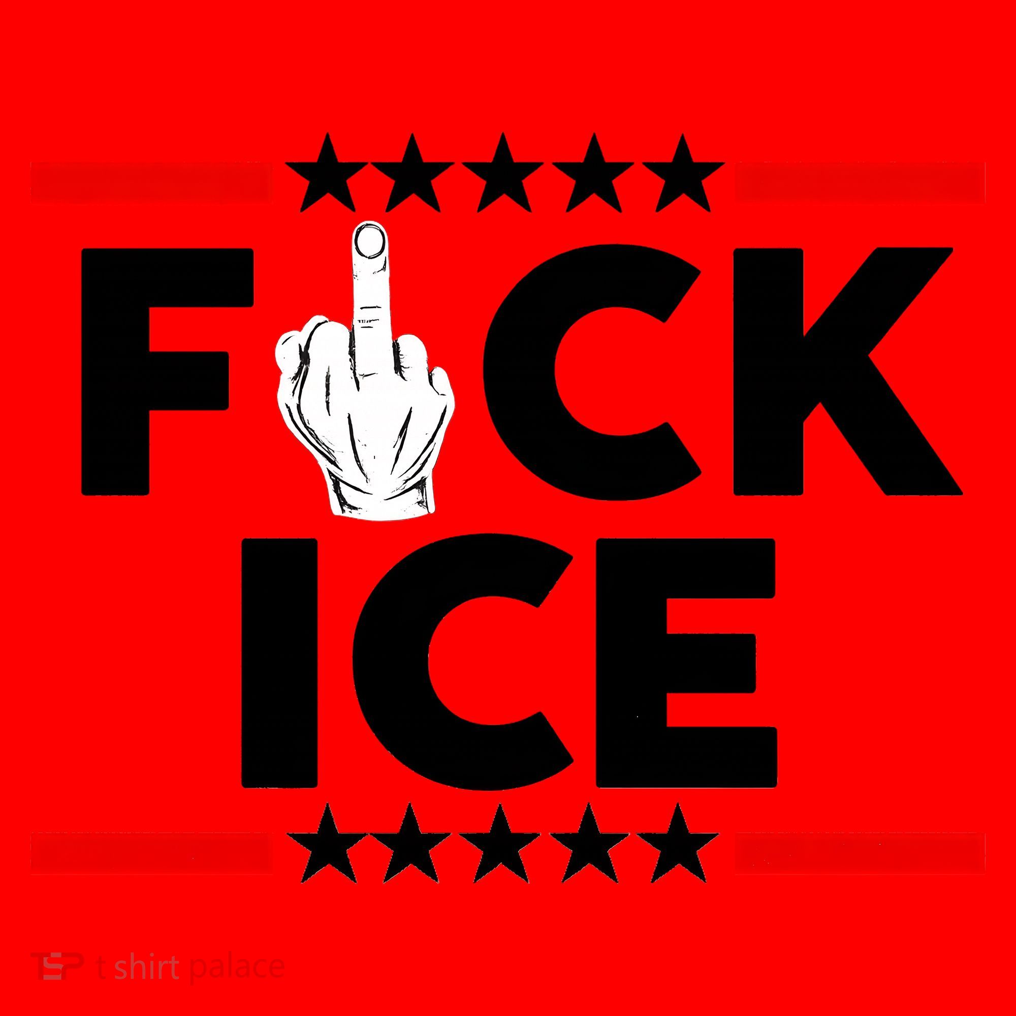 F Ice No Human Is Illegal Santa Hat