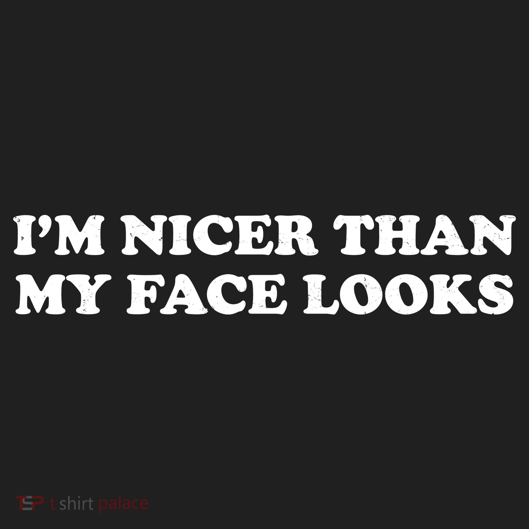 Funny Im Nicer Than My Face Looks Beanie