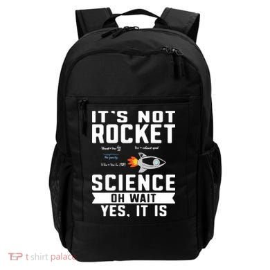 Funny Its Not Rocket Science Aerospace Engineer Equation Backpack