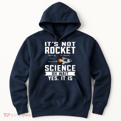 Funny Its Not Rocket Science Aerospace Engineer Equation Hoodie