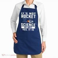 Funny Its Not Rocket Science Aerospace Engineer Equation Apron thumb 2