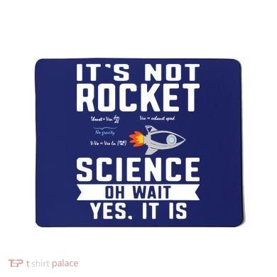 Funny Its Not Rocket Science Aerospace Engineer Equation Mousepad