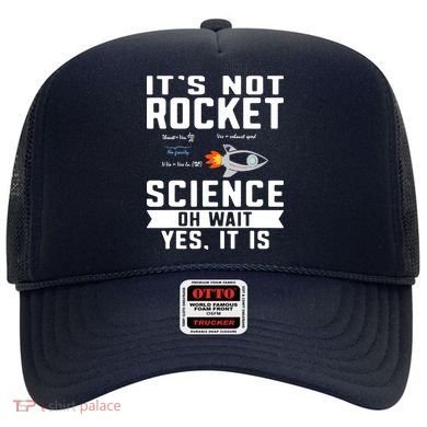 Funny Its Not Rocket Science Aerospace Engineer Equation Hat