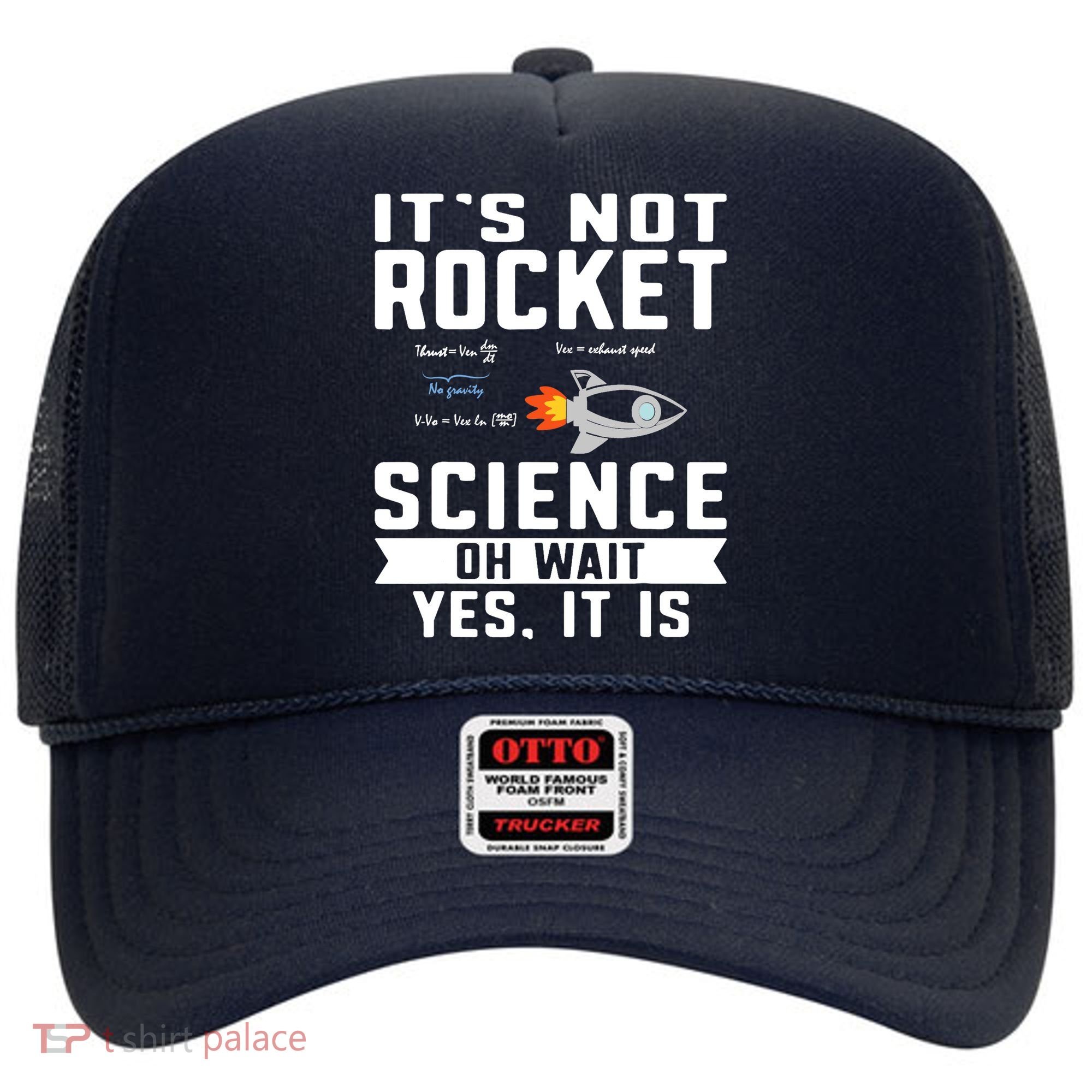 Funny Its Not Rocket Science Aerospace Engineer Equation Hat