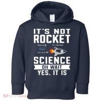 Funny Its Not Rocket Science Aerospace Engineer Equation Toddler Hoodie thumb 0