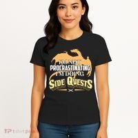 Funny I'm Not Procrastinating I'm Doing SIde Quest Dungeon And Dragons Fan Women's T-Shirt thumb 4
