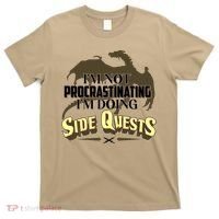 Funny I'm Not Procrastinating I'm Doing SIde Quest Dungeon And Dragons Fan T-Shirt thumb 0