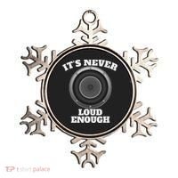 Funny It's Never Loud Enough Car Audio Subwoofer Gift Ornament thumb 0