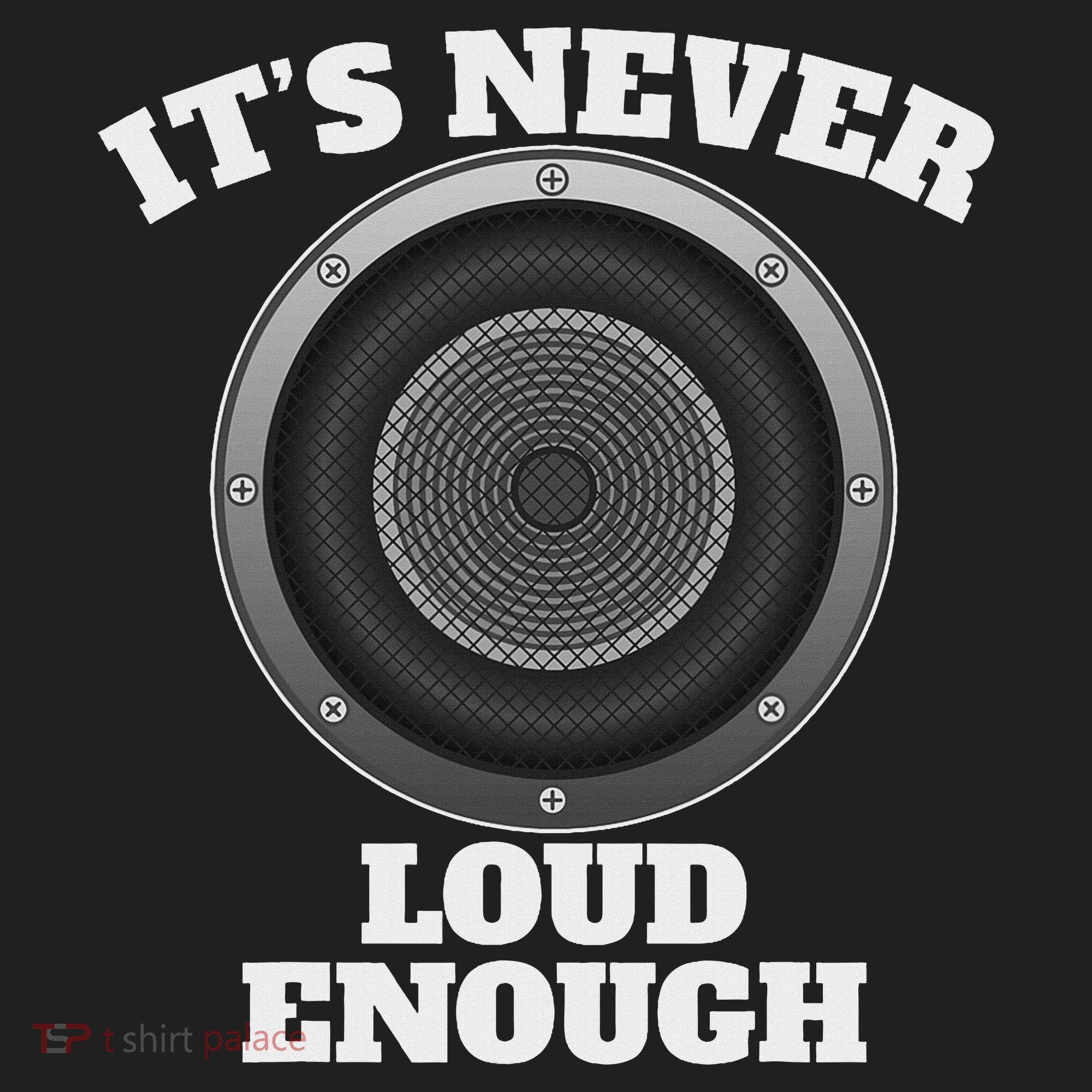 Funny It's Never Loud Enough Car Audio Subwoofer Gift Hat