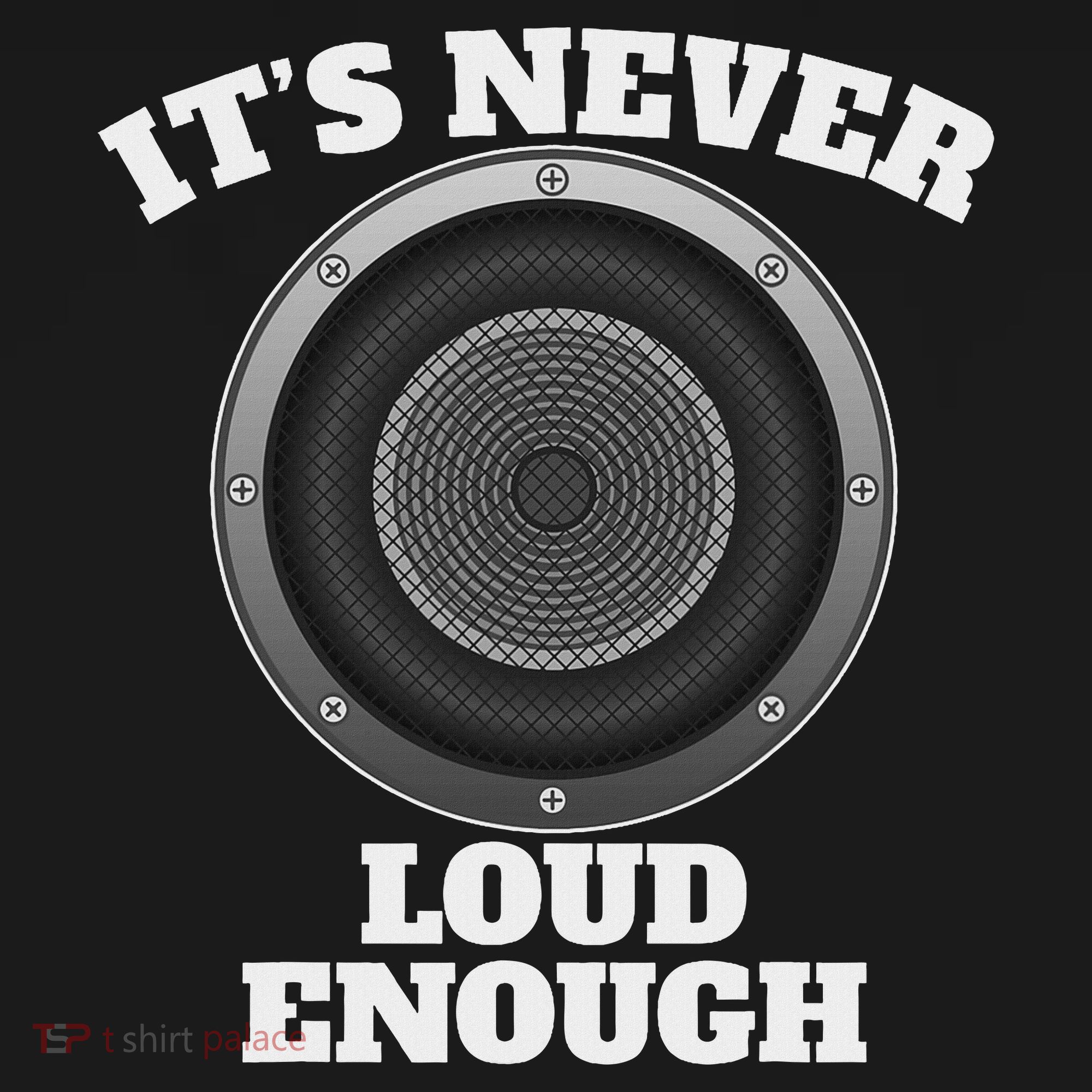 Funny It's Never Loud Enough Car Audio Subwoofer Gift Kids Sweatshirt