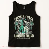 Frankly I Need Another Round Drinking Tank Top thumb 2