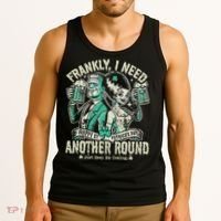 Frankly I Need Another Round Drinking Tank Top thumb 3