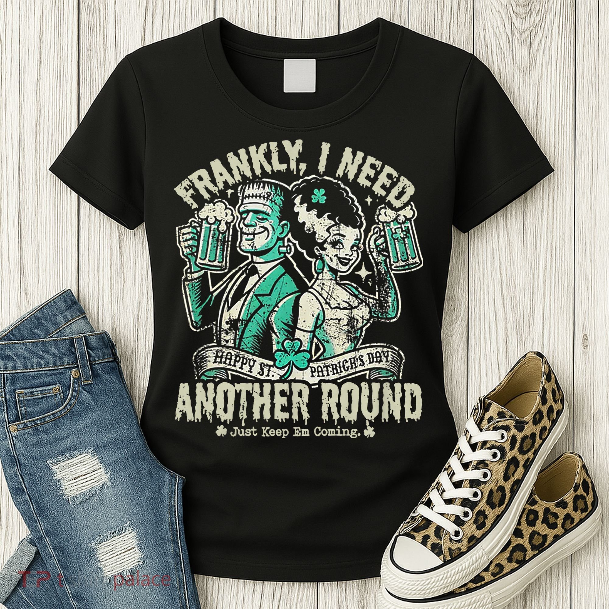 Frankly I Need Another Round Drinking Women's T-Shirt