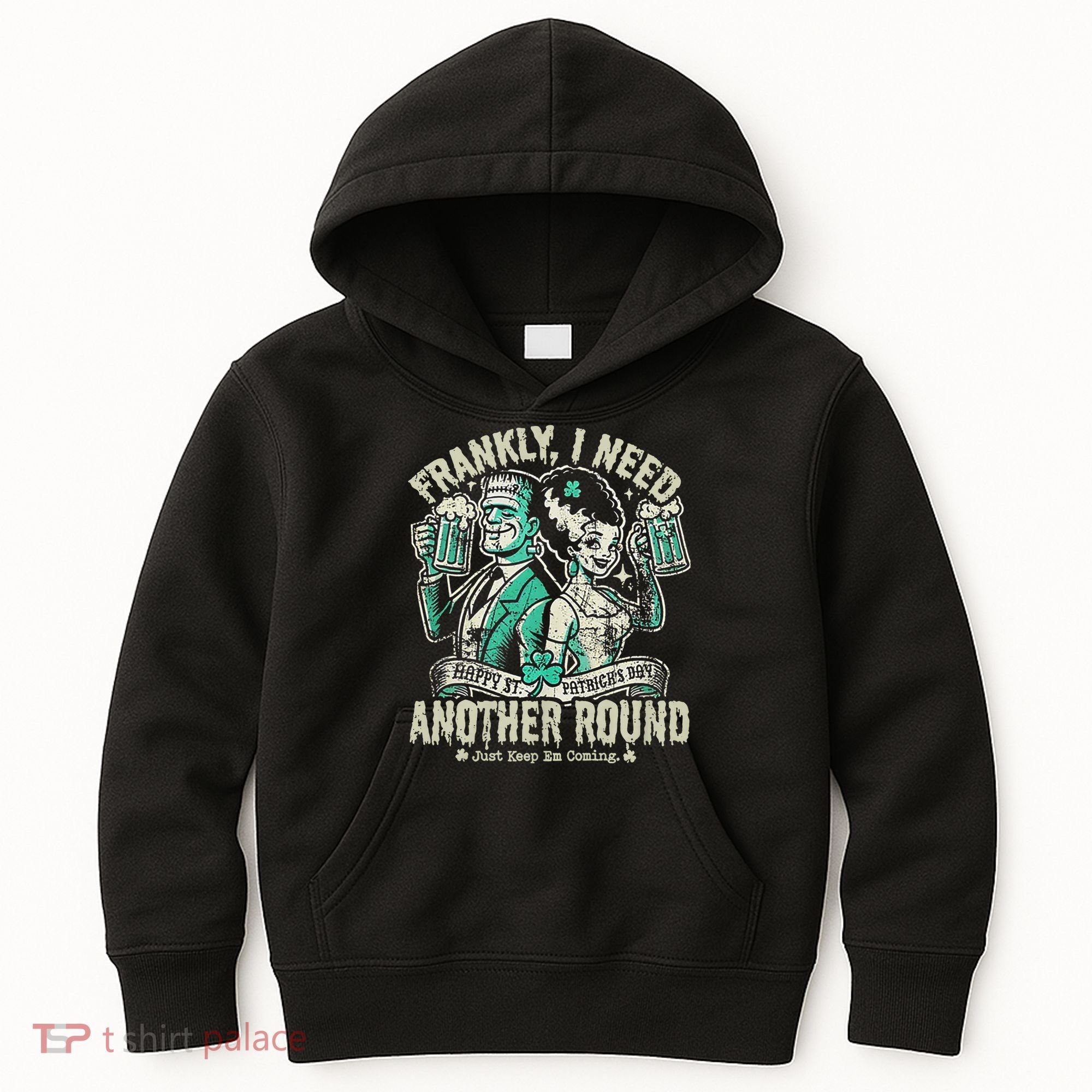 Frankly I Need Another Round Drinking Kids Hoodie