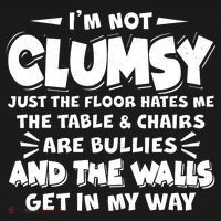 Funny I'm Not Clumsy Pajama Set thumb 2